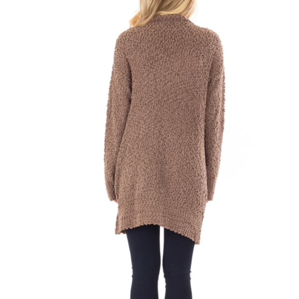 SALE❣️Coffee Oversized Soft Cardigan - Picture 8 of 8